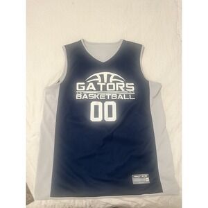 Sleeveles gators basketball blue and white reversed size‎ L IN MEN